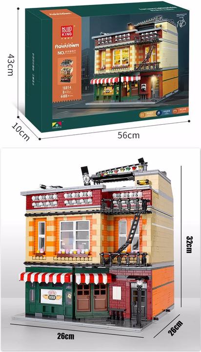 Actual product image Mould King Central Perk - Friends Cafe