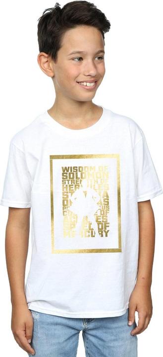 Image du produit - T-shirt SHAZAM GOLD TEXT - Garçon (140, 146)