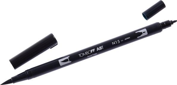 Image du produit Tombow Stylo à double brosse ABT (Noir, 1 x)
