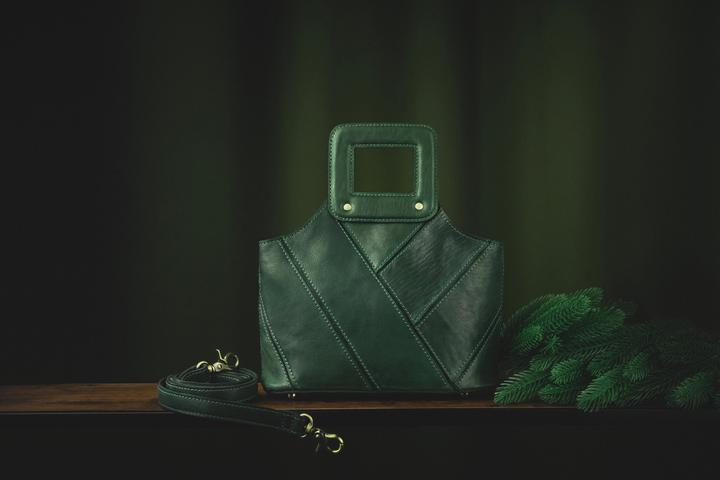 Image du produit Only-Bags.Store Sac à main en cuir, sac à bandoulière, Top Handle Bag, cadeau de Noël
