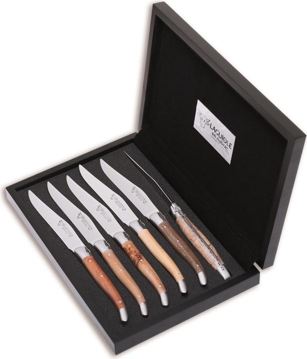 Laguiole en Aubrac Steak knife (6 Piece, Knife)