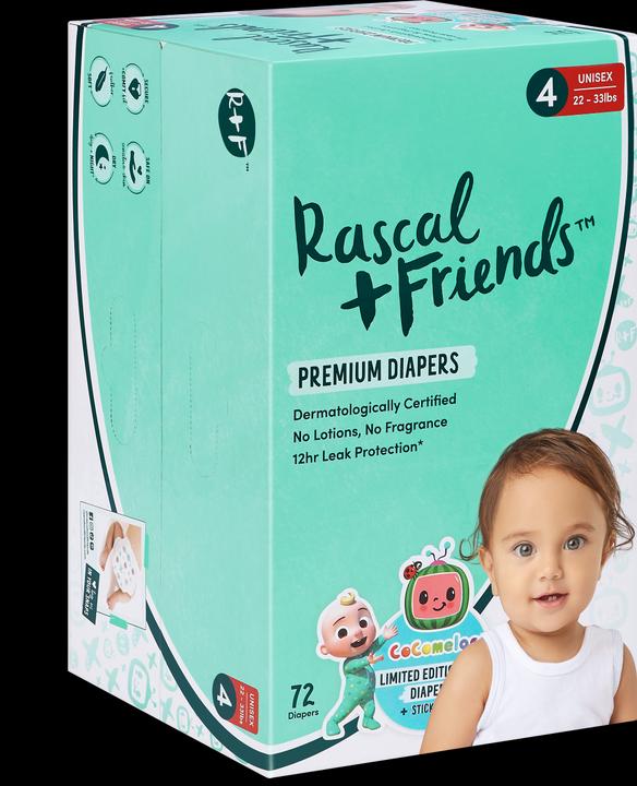 Immagine prodotto Rascal+Friends Premium (Dimensione 4, Pacco trasportabile, 72 Pezzo/i)