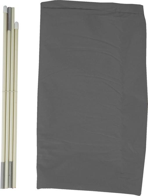 Actual product image Swisshandel24 Protective cover for traffic light umbrella up to 3.5 m, cover with zipper, anthracite - 27315