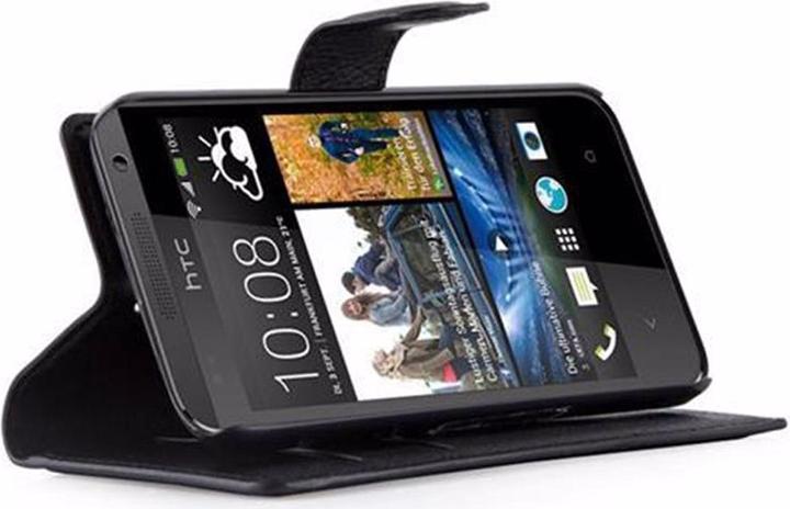 Actual product image Cadorabo Book with stand function cover (HTC Desire 300)