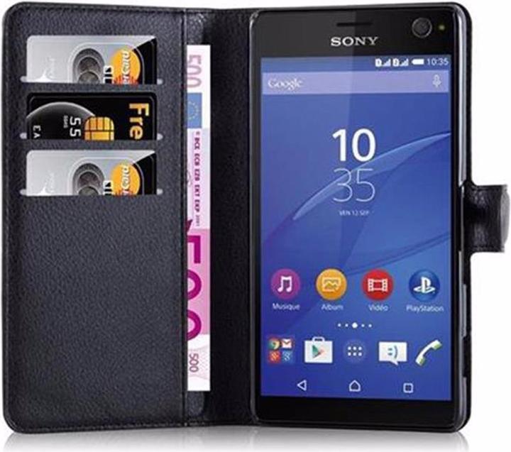 Produktbild Cadorabo Book mit Standfunktion Cover (Sony Xperia C4)