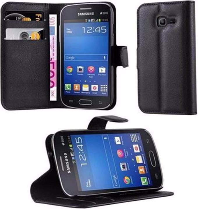 Actual product image Cadorabo Book with stand function cover (Samsung Galaxy Star Pro)