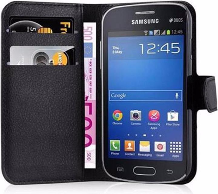 Actual product image Cadorabo Book with stand function cover (Samsung Galaxy Star Pro)