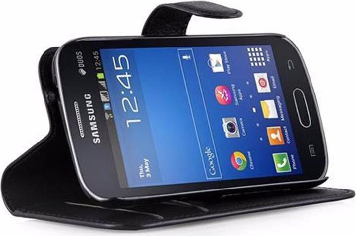 Actual product image Cadorabo Book with stand function cover (Samsung Galaxy Star Pro)