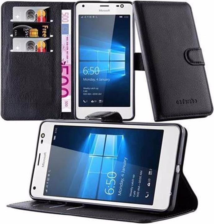 Produktbild Cadorabo Book mit Standfunktion Cover (Microsoft Lumia 850)