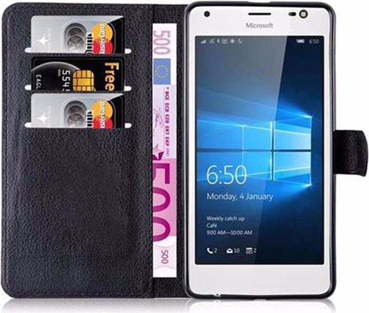 Produktbild Cadorabo Book mit Standfunktion Cover (Microsoft Lumia 850)