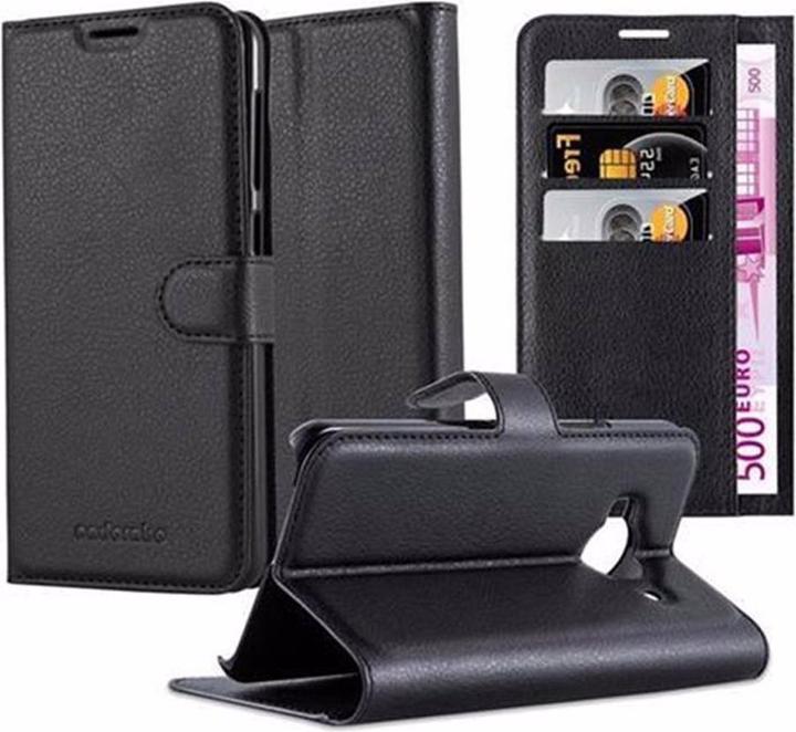 Actual product image Cadorabo Book with stand function cover (OnePlus 9, HTC One Me)