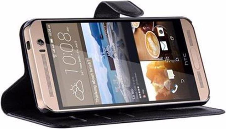 Actual product image Cadorabo Book with stand function cover (OnePlus 9, HTC One Me)