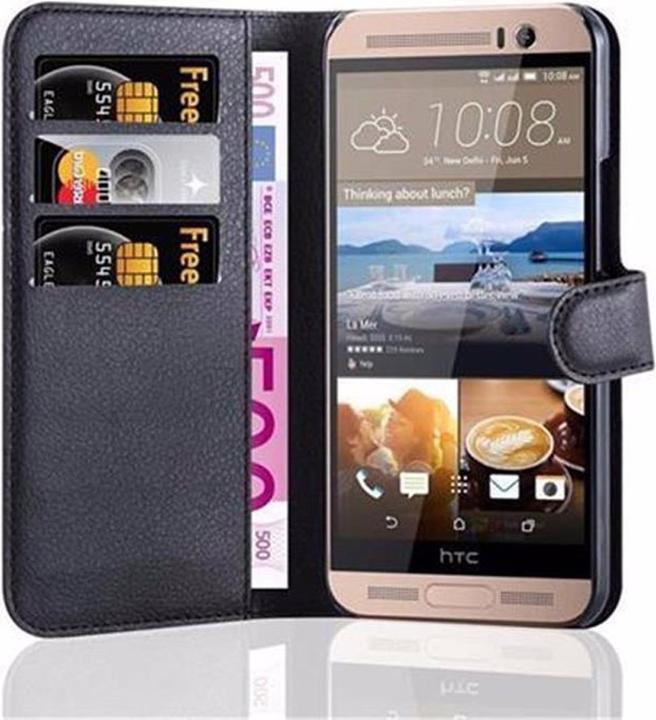 Actual product image Cadorabo Book with stand function cover (OnePlus 9, HTC One Me)