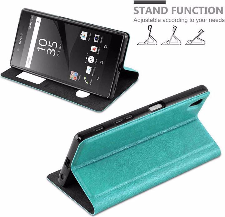 Productafbeelding Cadorabo Boek met Uitzicht Dubbele Raambedekking (Xperia Z5 Premium)