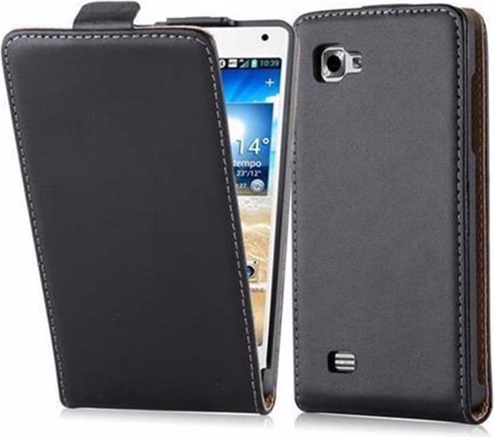 Actual product image Cadorabo Flip Smooth Cover (Optimus 4X HD)
