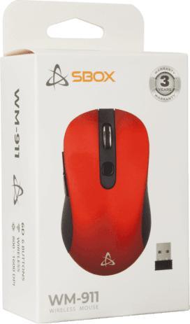 Immagine prodotto Sbox mouse (WM-911) (Senza fili)