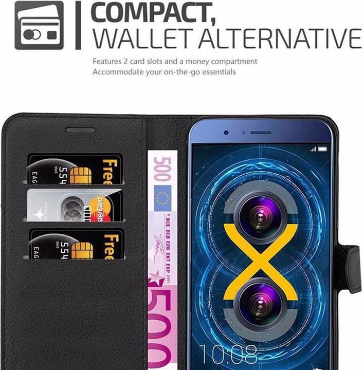 Actual product image Cadorabo Book with stand function cover (Vivo V9)