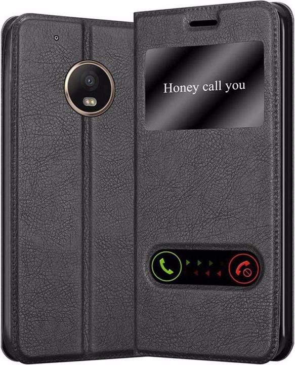 Produktbild Cadorabo Book mit View Doppelfenster Cover (Motorola Moto G5S Plus)