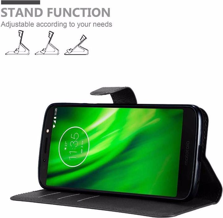 Image du produit Cadorabo Book avec fonction stand Cover (Motorola Moto G6 Play, Motorola Moto E5)