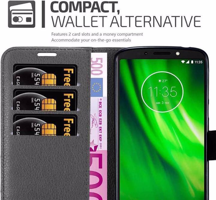 Image du produit Cadorabo Book avec fonction stand Cover (Motorola Moto G6 Play, Motorola Moto E5)