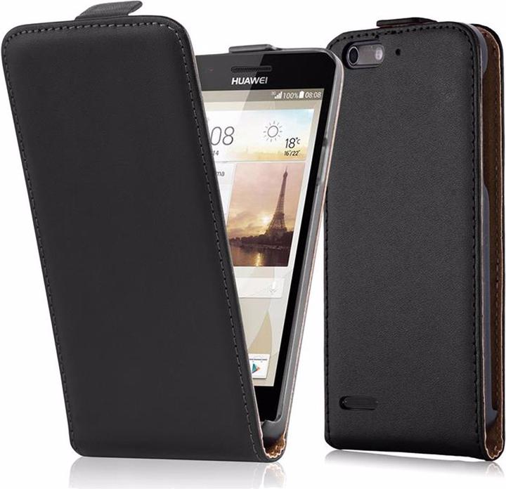 Actual product image Cadorabo Flip Smooth Cover (Huawei Ascend P6 Mini)