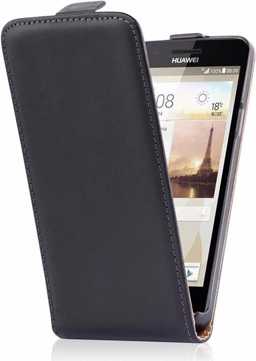 Actual product image Cadorabo Flip Smooth Cover (Huawei Ascend P6 Mini)