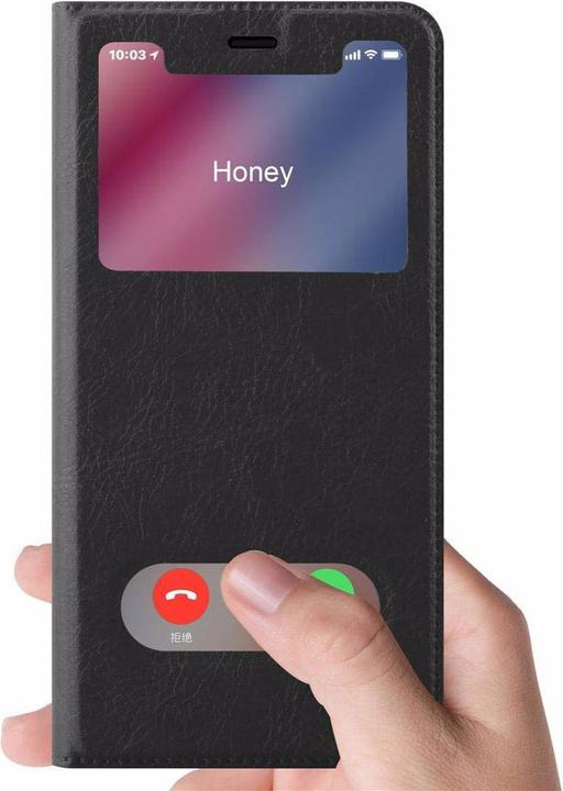 Produktbild Cadorabo Book mit View Doppelfenster Cover (Apple iPhone XS Max)