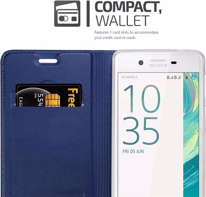 Image du produit Cadorabo Book Classy Style Cover (Sony Xperia X)