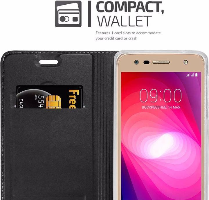 Actual product image Cadorabo Book Classy Style Cover (LG X Power 2)