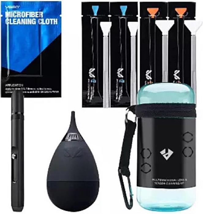 Immagine prodotto VSGO Kit multifunzionale per la pulizia di lenti e sensori