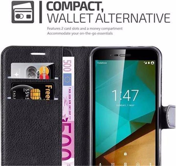 Produktbild Cadorabo Book mit Standfunktion Cover (Vodafone Smart Prime 7)