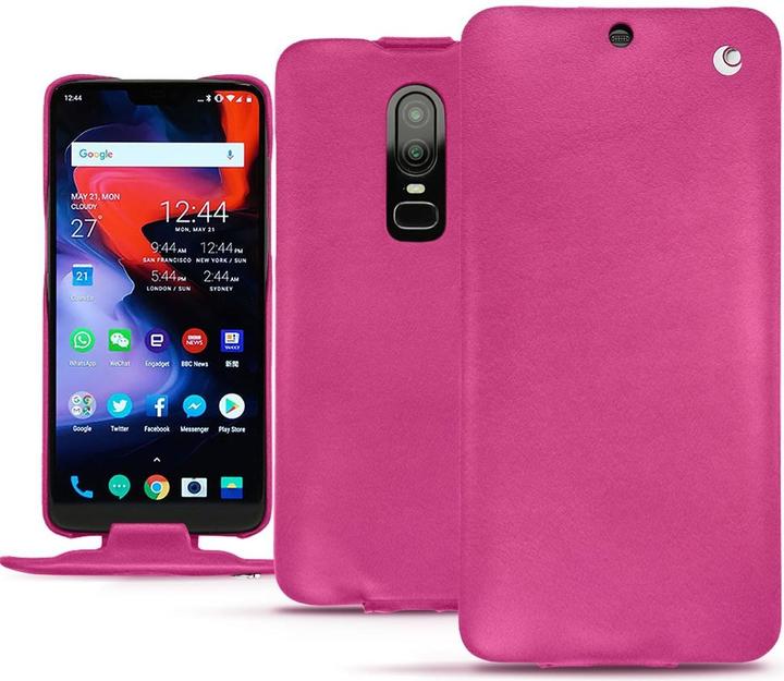 Produktbild Noreve Lederschutzhülle vertikal (OnePlus 6)