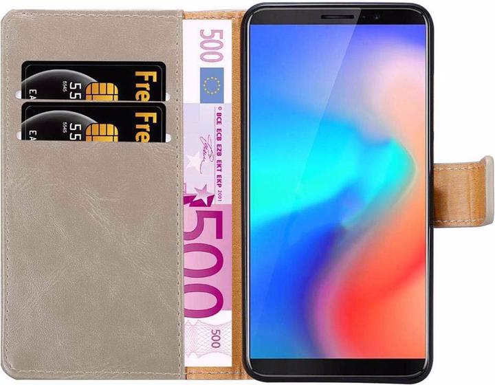 Actual product image Cadorabo Book Luxury Cover (Samsung Galaxy J3 Pro)