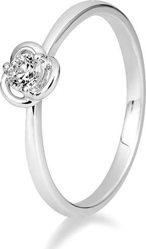Produktbild Breuning RING - Rosen-Fassung mit Brillant (49, 750/18 K Gold)