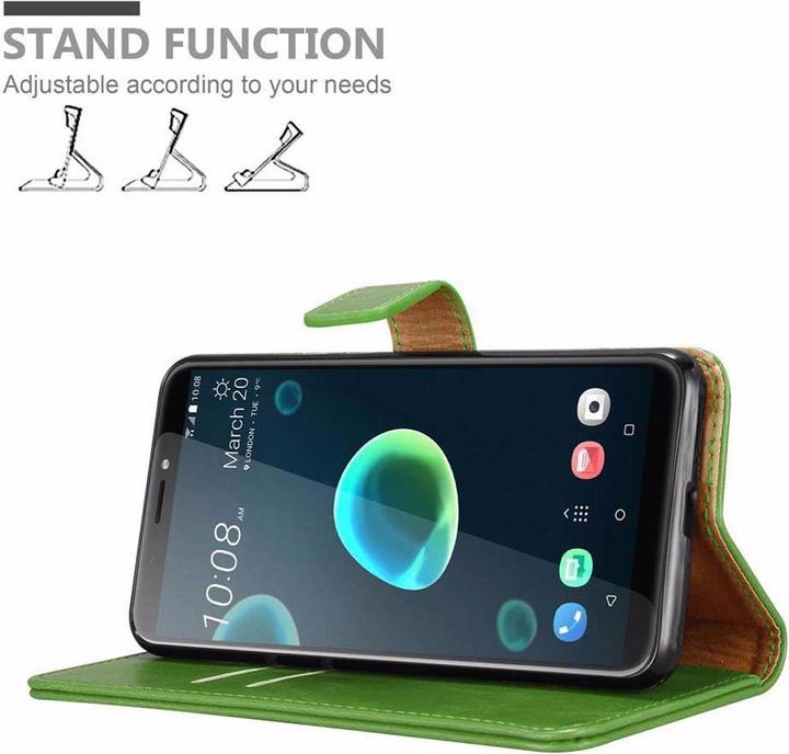 Produktbild Cadorabo Book Luxury Cover (HTC Desire 12+)