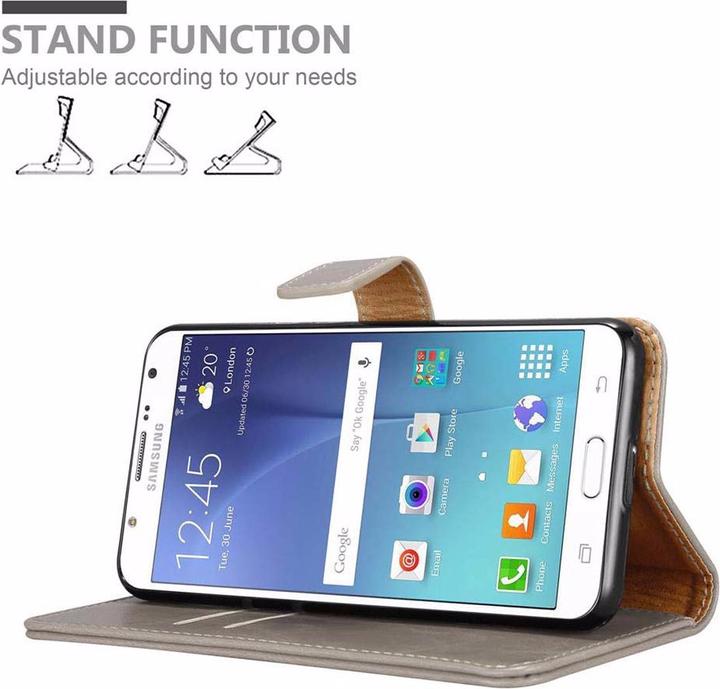 Actual product image Cadorabo Book Luxury Cover (Samsung Galaxy J7)