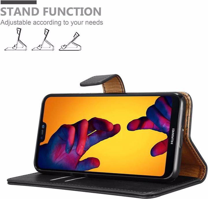 Actual product image Cadorabo Book Luxury Cover (Huawei P20 Lite)