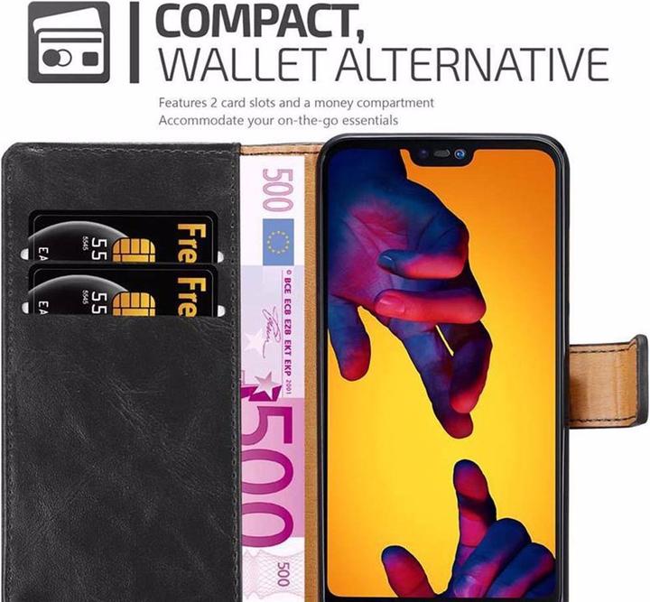 Actual product image Cadorabo Book Luxury Cover (Huawei P20 Lite)
