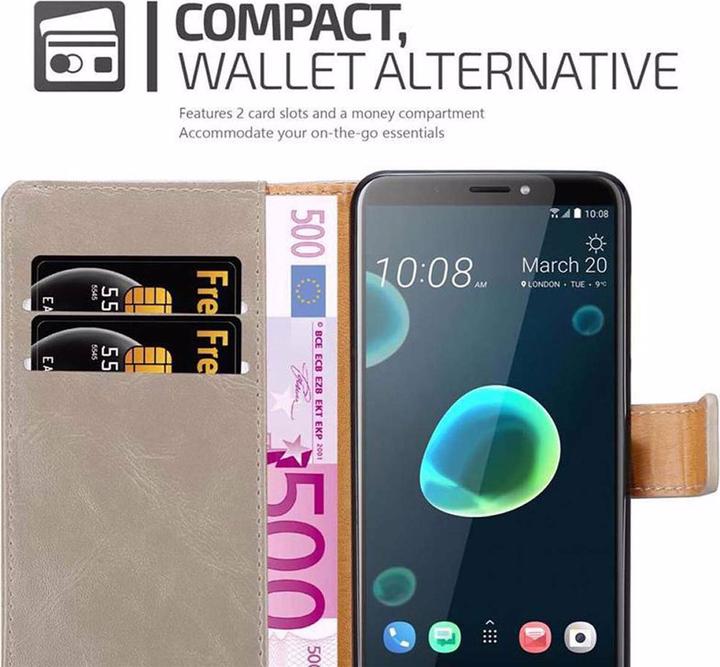 Productafbeelding Cadorabo Boek Luxe Omslag (HTC Desire 12+)