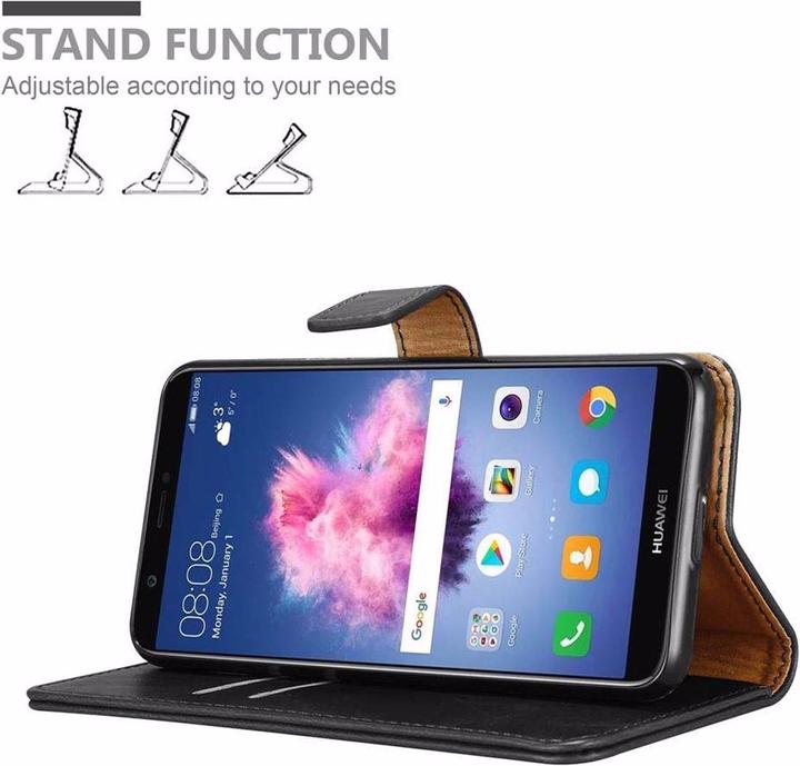 Actual product image Cadorabo Book Luxury Cover (Huawei Enjoy 7S, Huawei P Smart (2018))