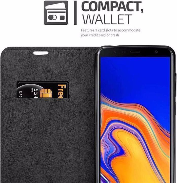 Produktbild Cadorabo Book Invisible Magnet Cover (Samsung Galaxy J6+)
