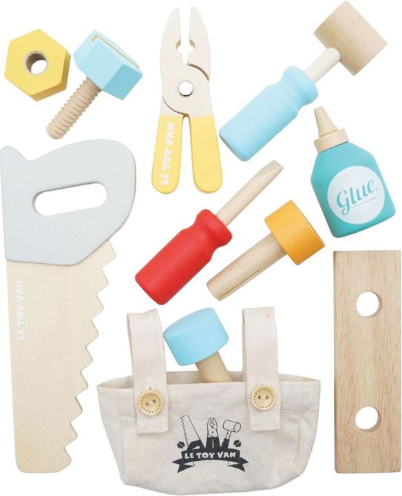 Actual product image Le Toy Van Toolbox with tools
