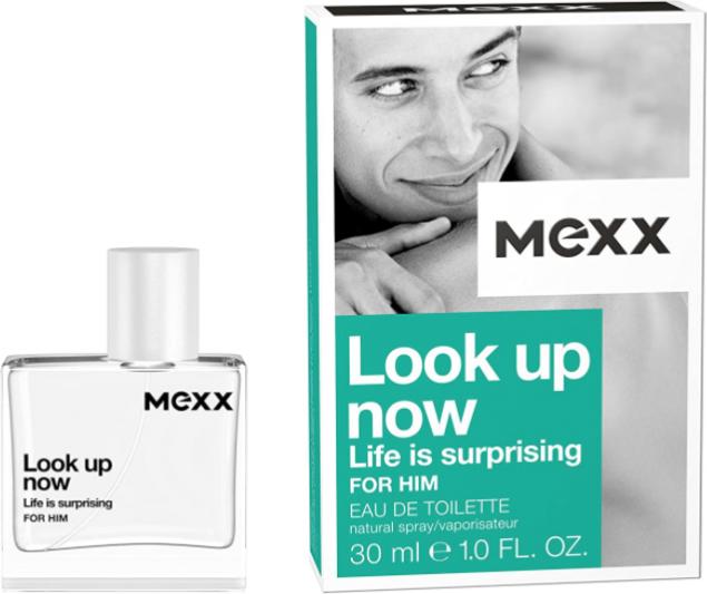 Actual product image Mexx Look up Now Life Is Surprising For Him (Eau de toilette, 30 ml)