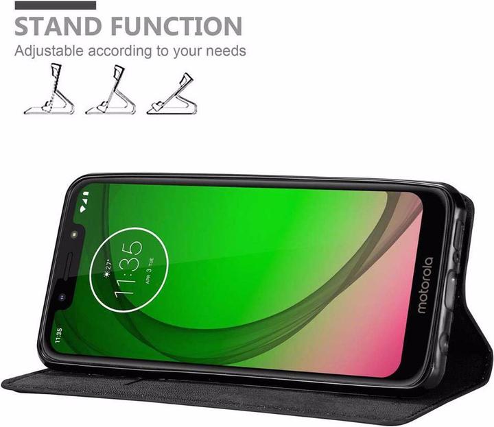 Produktbild Cadorabo Book Invisible Magnet Cover (Motorola Moto G7 Play)