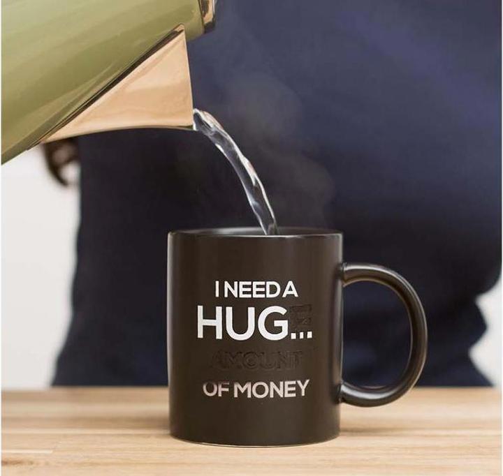 Immagine prodotto Mugs Tasse "I need a Hug Mug" - mit Farbwechsel (300 ml, 1 x)
