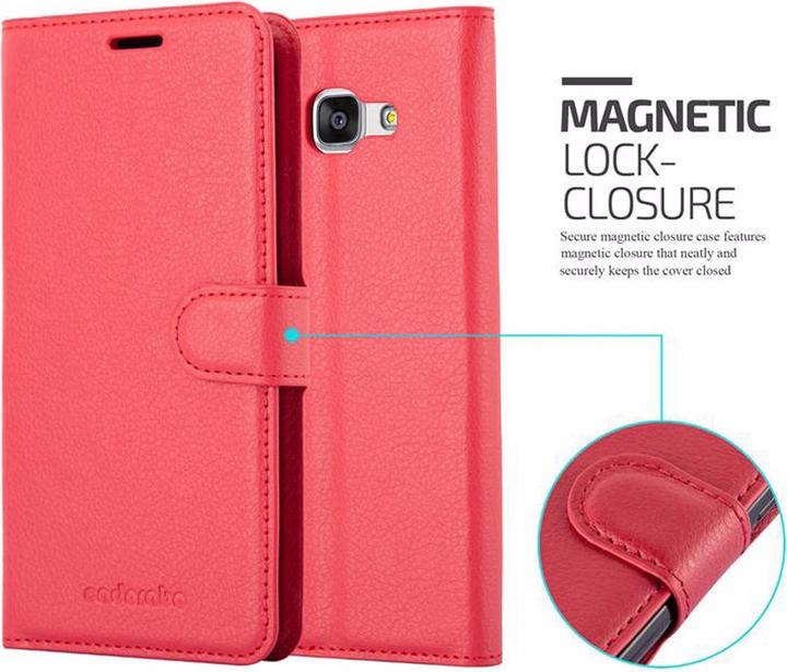 Actual product image Cadorabo Book with stand function cover (Samsung Galaxy A7 (2016))
