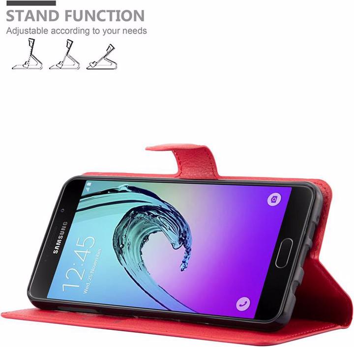 Actual product image Cadorabo Book with stand function cover (Samsung Galaxy A7 (2016))