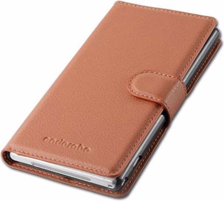 Actual product image Cadorabo Book with stand function cover (Sony Xperia Z1)