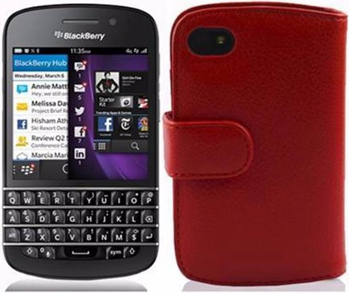 Actual product image Cadorabo Book with structure cover (Blackberry Q10)