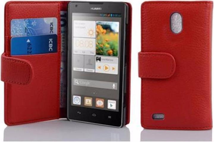 Produktbild Cadorabo Book mit Struktur Cover (Huawei Ascend G700)